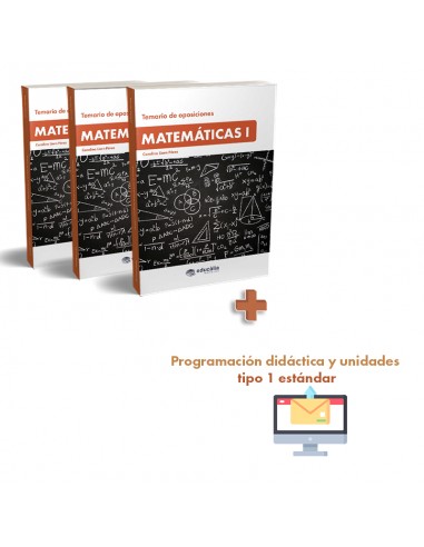 Temario + PD tipo 1 Matemáticas secundaria