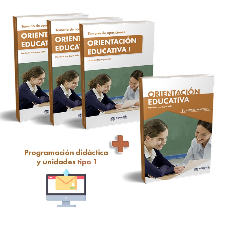 Temario + Supuestos + PD tipo 1 Orientación Educativa (castellano)