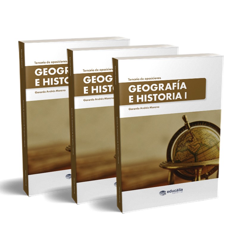 Temario Geografía e Historia (3 volúmenes)