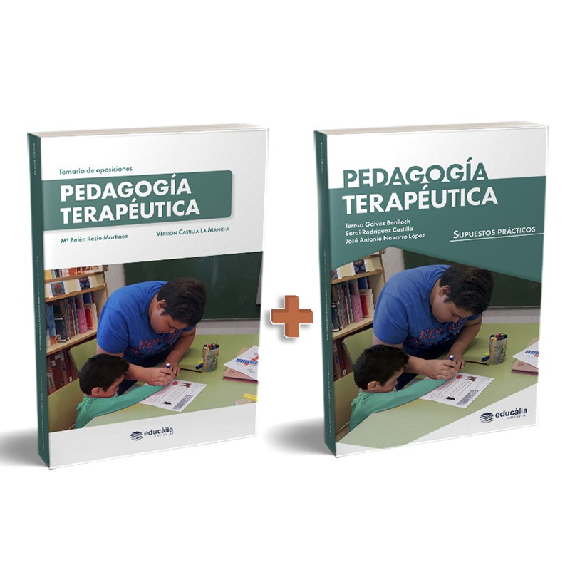 Temario + Supuestos prácticos Pedagogía Terap (C. La Mancha)