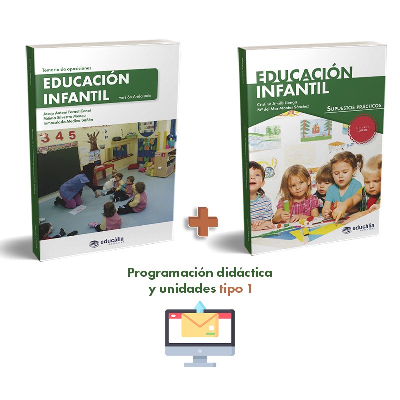 TEMARIO + SUPUESTOS + PD TIPO 1 EDUCACIÓN INFANTIL (ANDALUCIA)